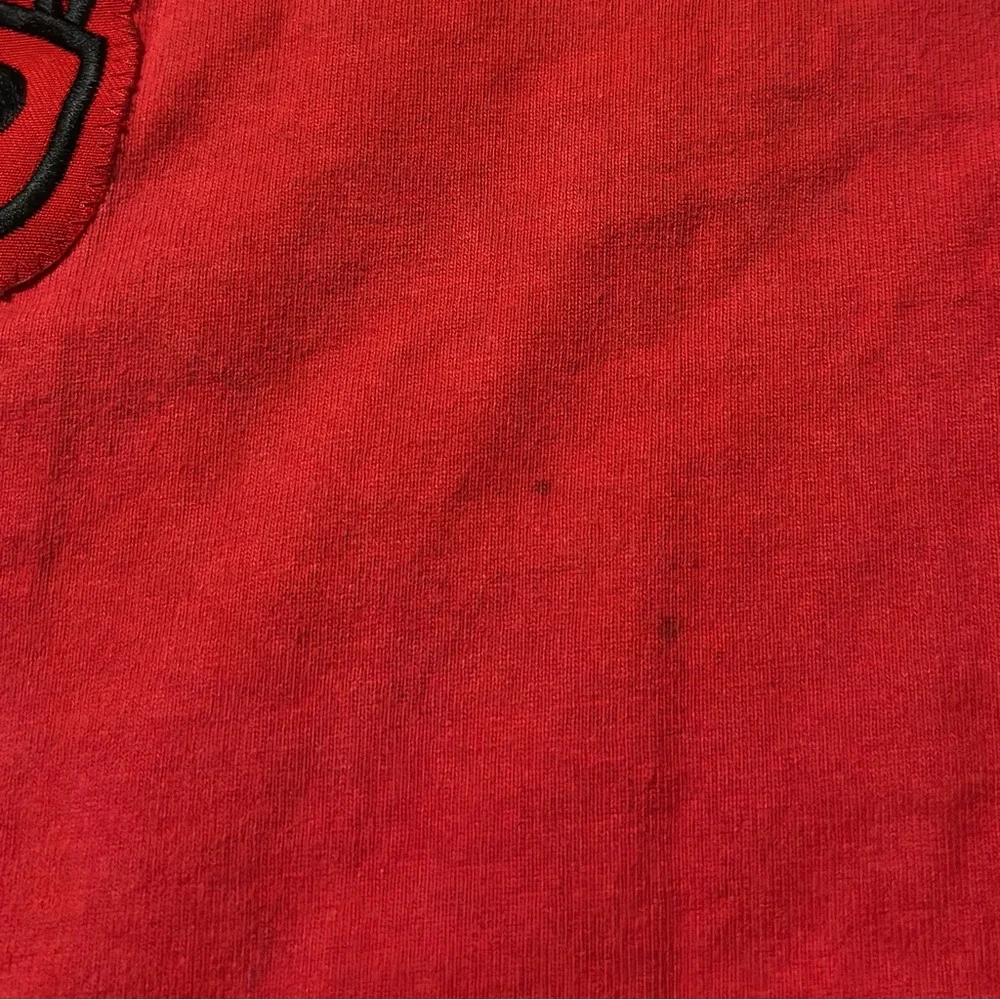 Vintage Champion Chicago Bulls NBA Basketball Short Sleeve V Neck T Shirt 90s - Picture 15 of 16